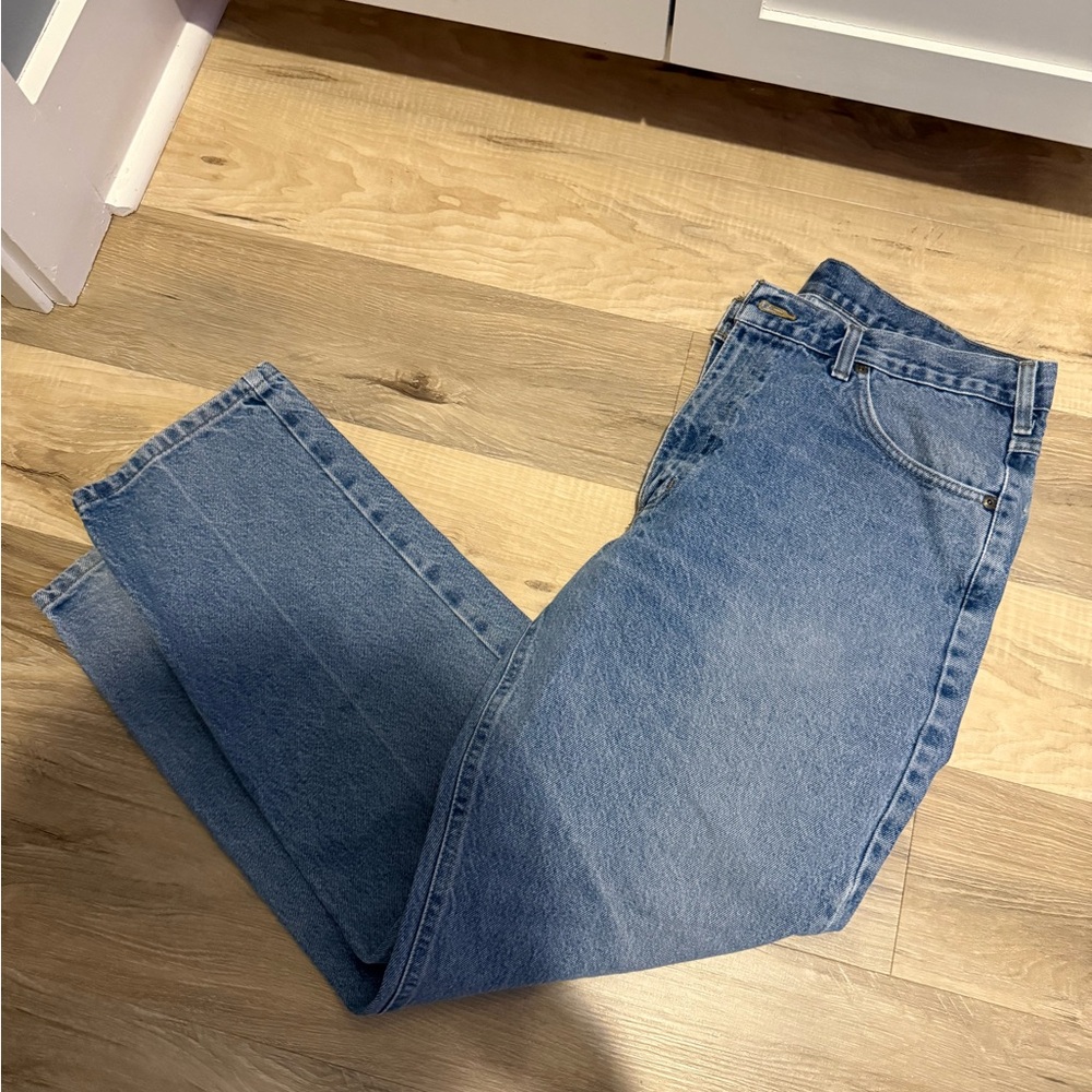Carhartt Men's Straight Blue Jeans